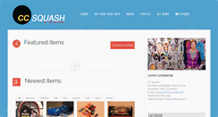 Desktop Screenshot of ccsquashshop.com